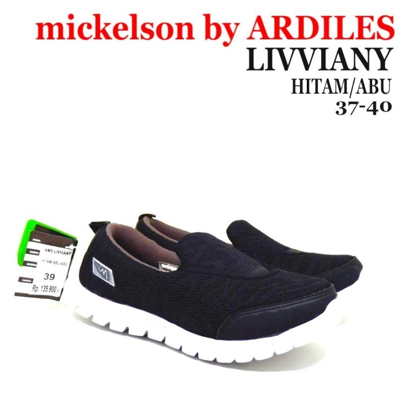 SEPATU WANITA TERBARU ARDILES LIVVIANY SLIP ON KEREN TRENDY KEKINIAN