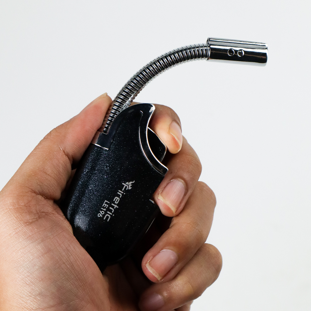 YGRETTE - FIRETRIC KOREK API PEMANTIK GAS BUTANE TURBO JET WINDPROOF POWERFULL FLAME