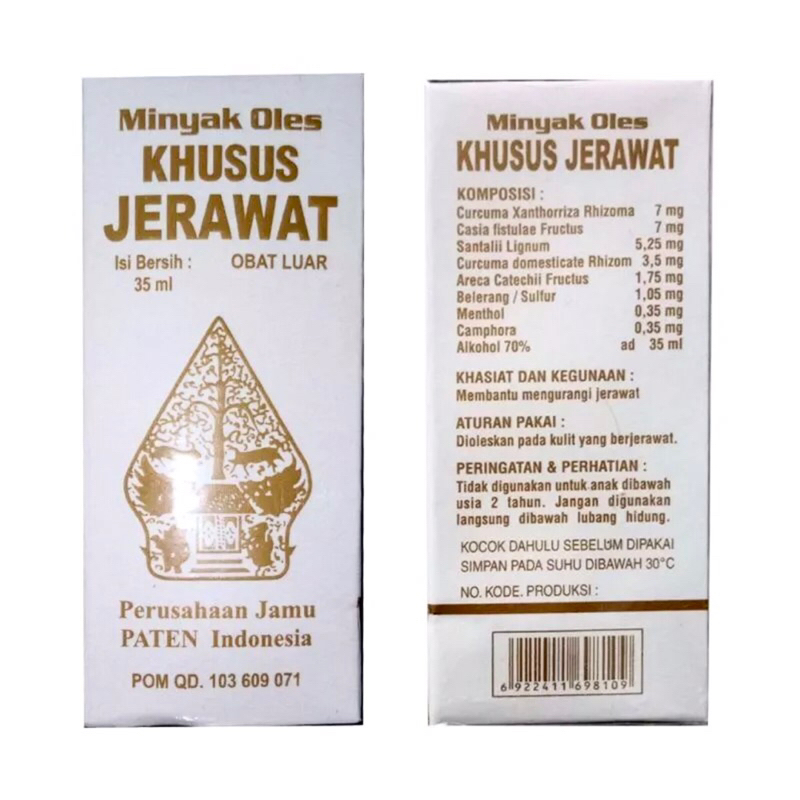 ORIGINAL! Minyak Oles Khusus Jerawat Cap Wayang terbaik / Obat Jerawat  / Penghilang Jerawat