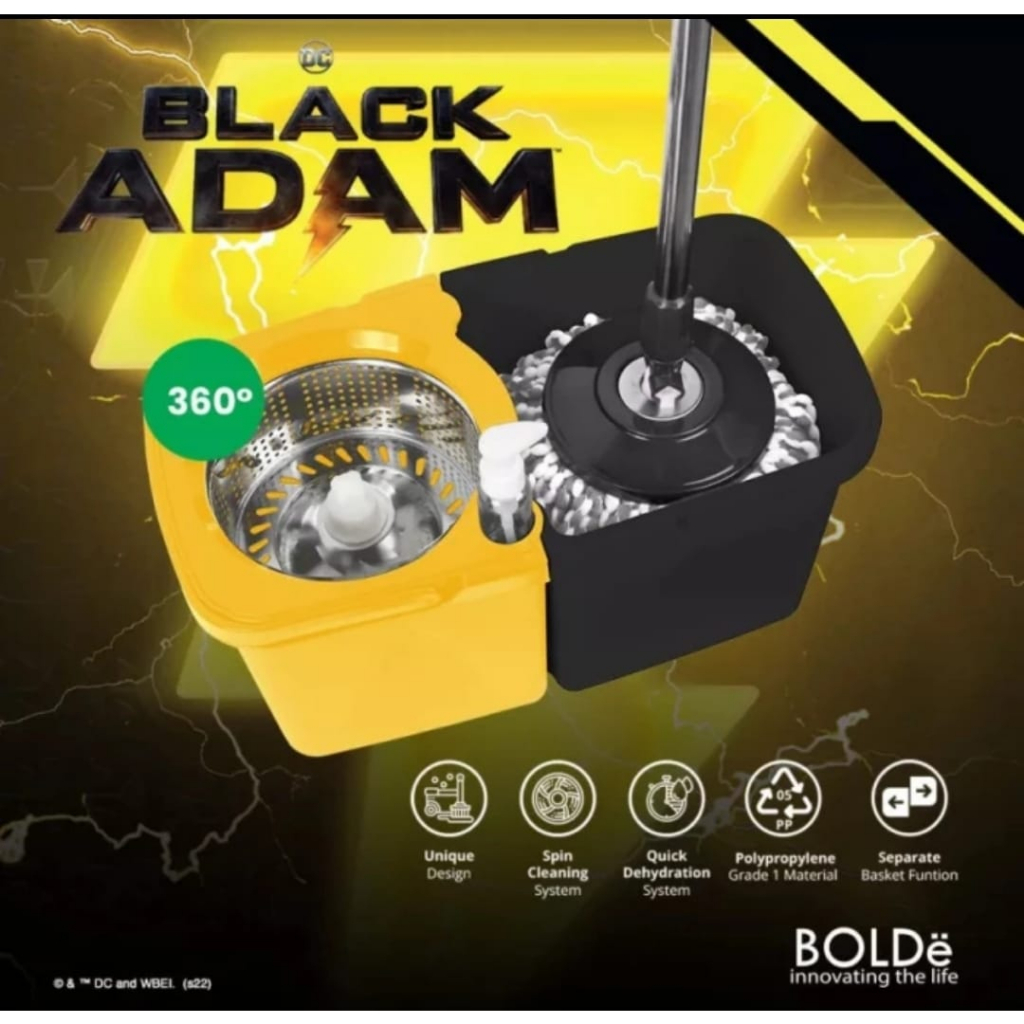 BOLDE Super MOP BLACK ADAM