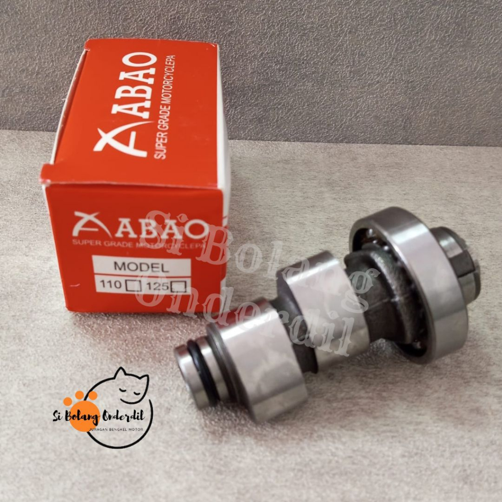 NOKEN AS MIO MURAH BERKUALITAS CAMSHAFT MIO/MIO SPORTY/MIO SOUL KARBU/NOUVO/XEON