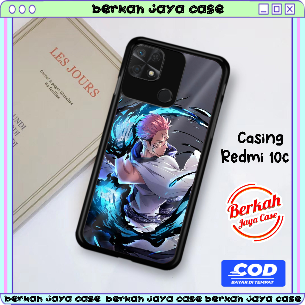 Case hp redmi 10c casing hp redmi 10c casing [ SUKUNA  NEW 002] casing terbaru case karakter lucu ca