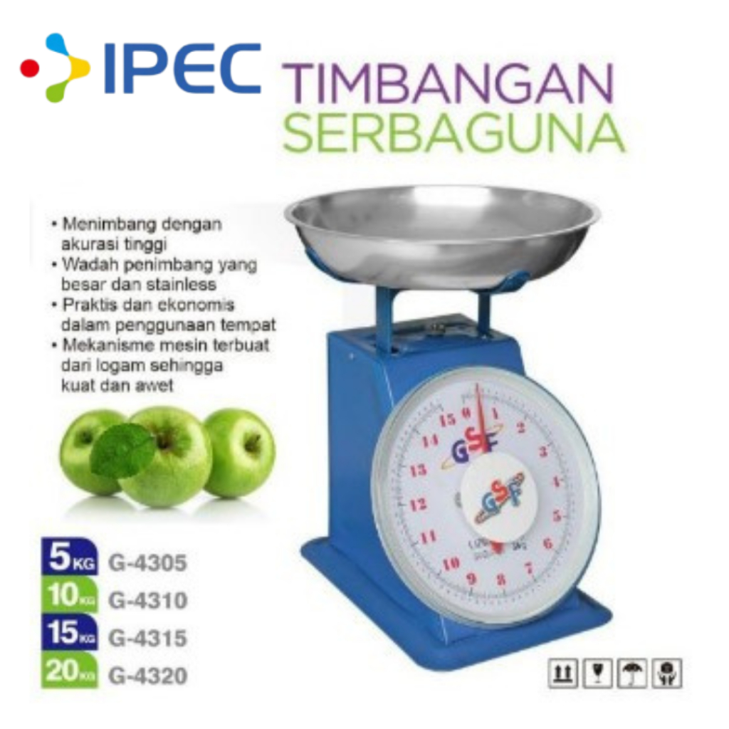 Jual Murah Timbangan dagang buah Laundry Daging Analog Manual 5kg 10kg 15kg 20kg timbangan serbaguna