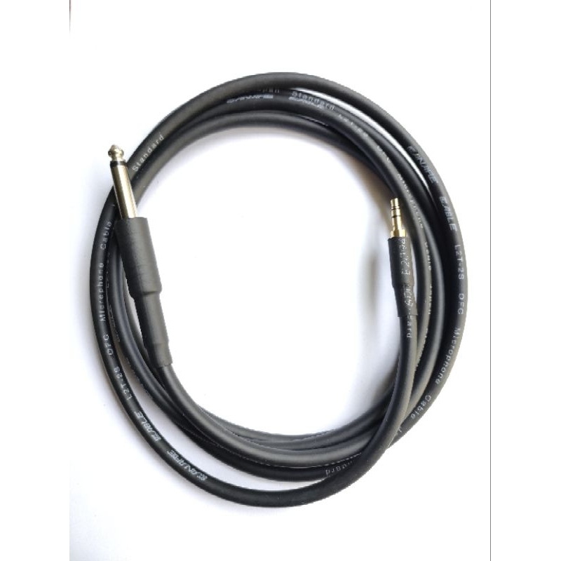 Kabel Jack HP ke sound 1 meter canare Jack mp4 stereo Jack mono cocok untuk semua HP, Hp ke salon atau ke sound