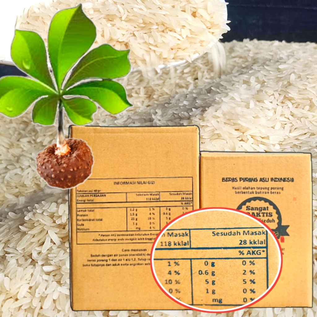 

XMASTER BERAS PORANG MURAH CURAH