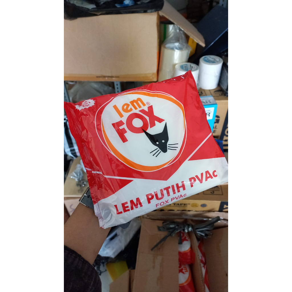 

Lem Fox Putih PVAC 700 gram / Lem Kayu FOX