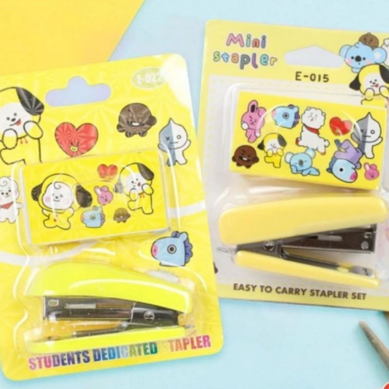 

Staples kpop kuning + isi / Stapler kpop kuning + isi per set