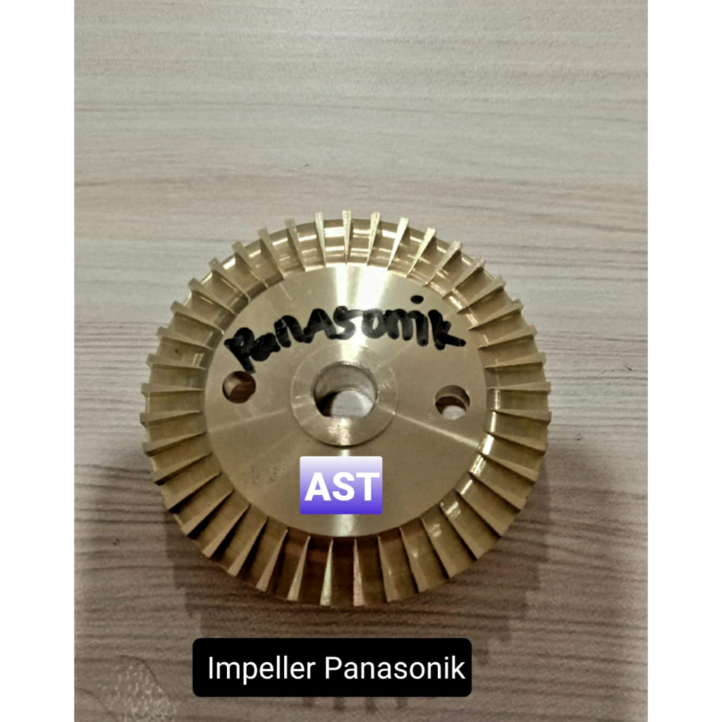 IMPELLER KUNINGAN - IMPELLER POMPA AIR PANASONIC  / PANASONIC
