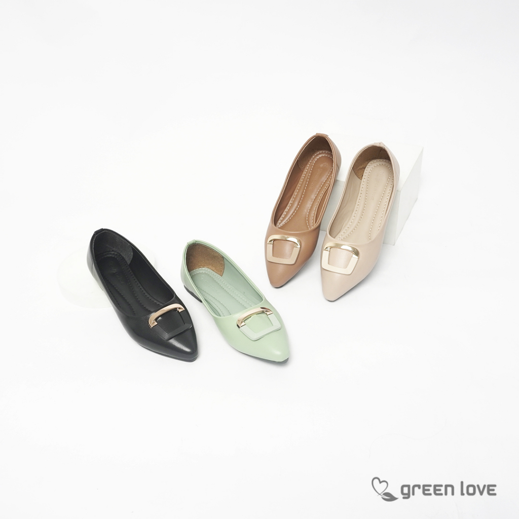 Green Love Sepatu Wanita Flat RACHEL