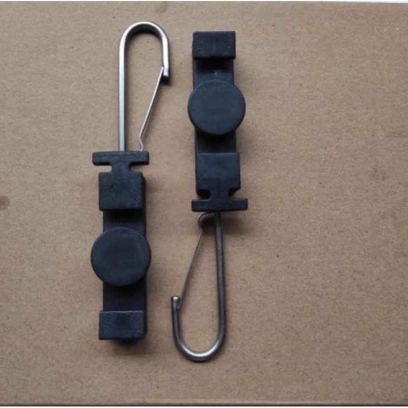 CLAMP KLEM FO tipe S pengait kabel fiber optik dan lan