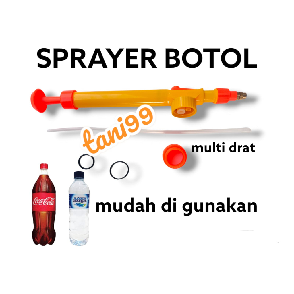 Sprayer kepala botol model stik ( stick sprayer ) sprayer botol untuk semprot burung semprot hama at