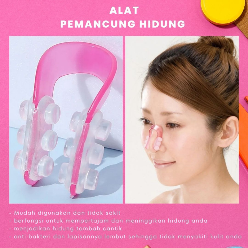 Hidung Mancung Alami Alat Pemancung Hidung Nose Up Shaper Correction Clipper Lifting