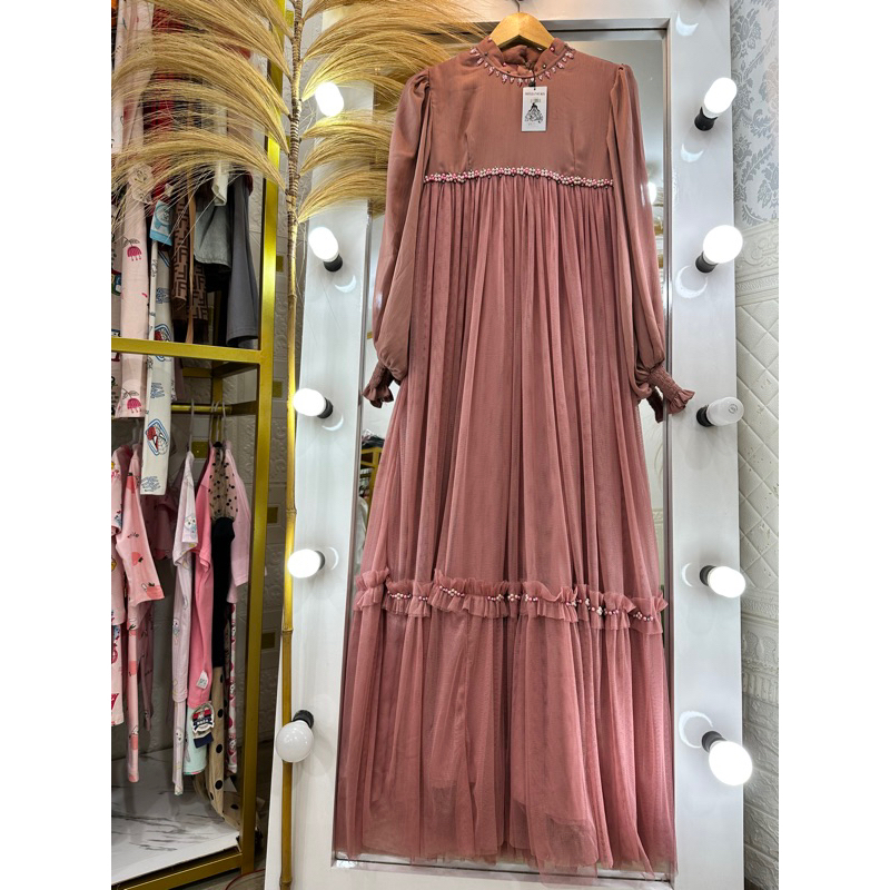 Gamis Tile payet SHELLASAUKIA