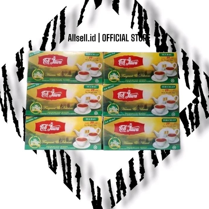 

✓allsell.id✓ Teh Jawa celup isi 25