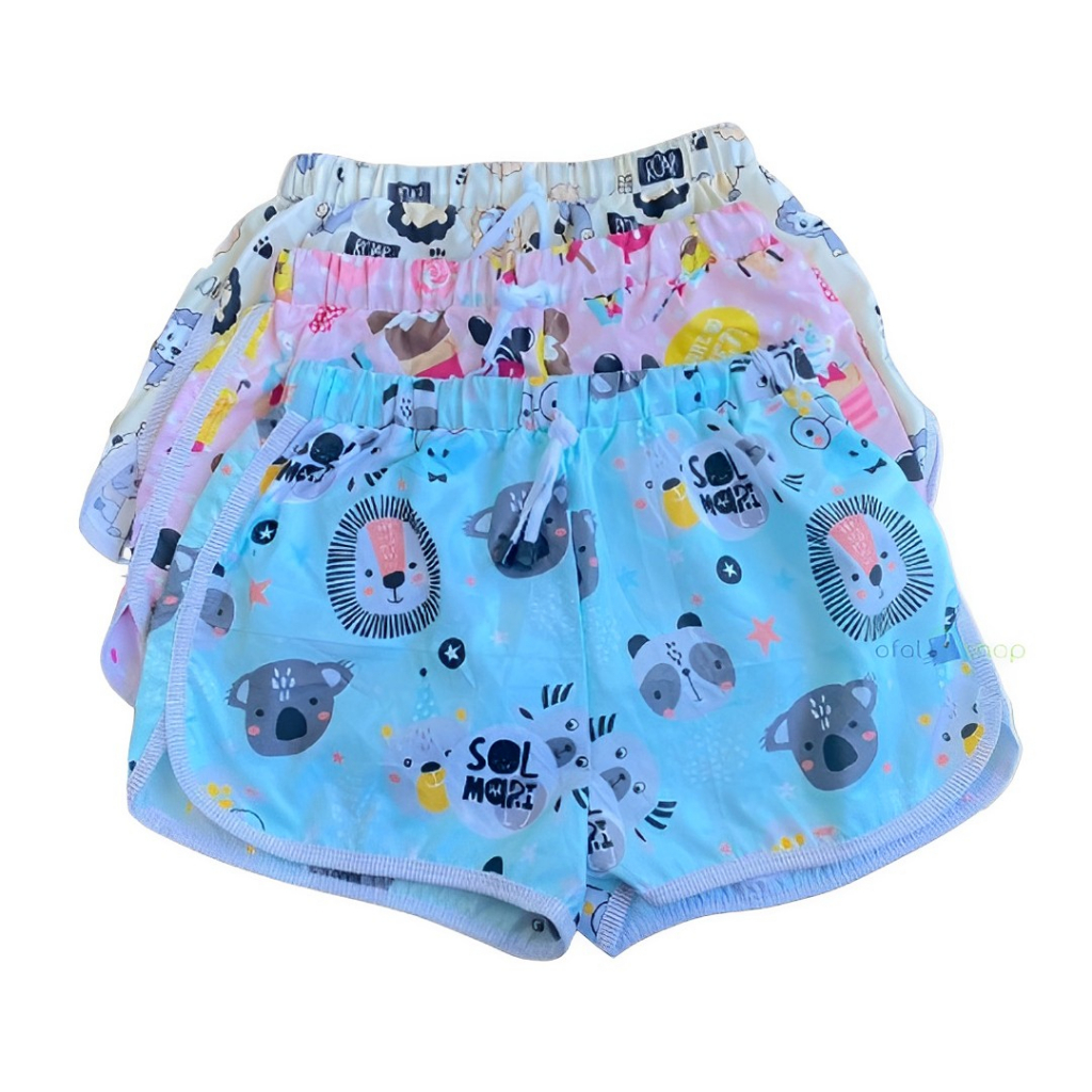 Celana Pendek  Hot Pants Motif Remaja Dewasa all size