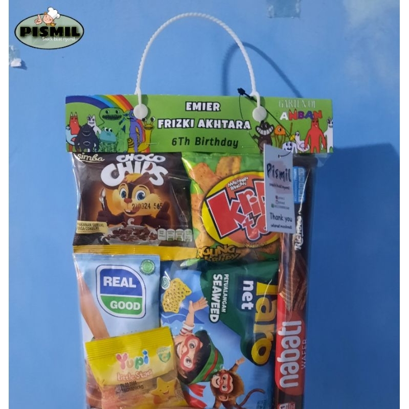 

PAKET SNACK ULANG TAHUN ANAK | KHITAN | PERNIKAHAN | BINGKISAN IDUL FITRI