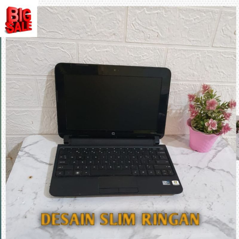 HP COMPAQ MINI CQ10 | RAM 2/160GB | LAYAR 10&quot; | SECOND NO MINUS