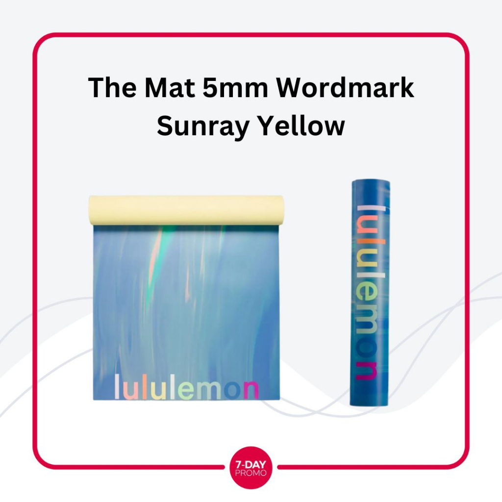 Lululemon The Mat 5mm Wordmark Yoga Mat