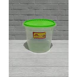 ( paket 6 pcs ) Toples 5 liter / toples peyek / toples beras / toples kue / toples tempat peyek beras krupuk kue nastar karak gendar opak