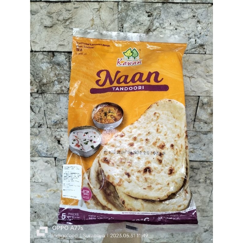 

Kawan NaanTandoori 425gr isi 5