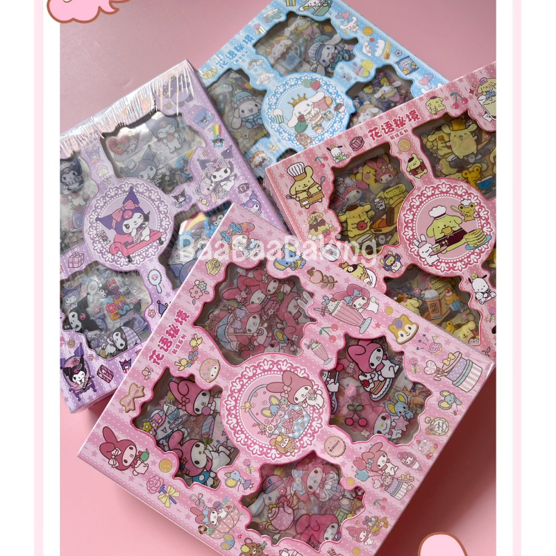 

Stiker Sanrio Isi 100 pc / stiker waterproof premium / stiker sanrio premium