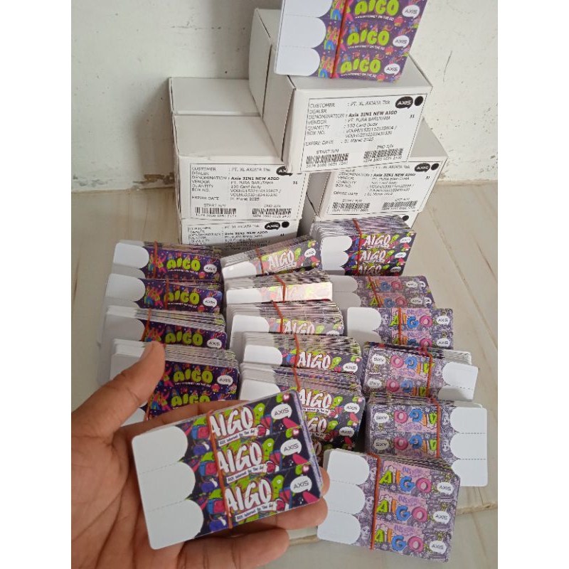 GROSIR VOUCHER AXIS MINI 7 HARI (KIRIM FISIK) SUMATERA