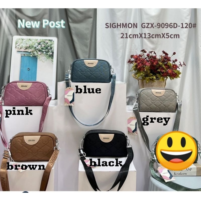 tas selempang wanita import sighmon