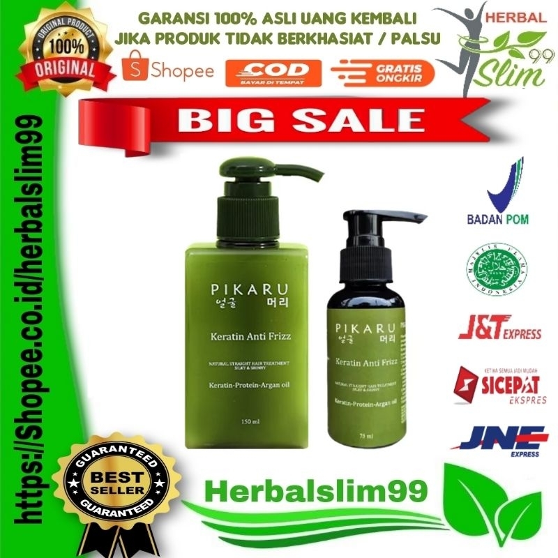 Pikaru Keratin Treatment anti Frizz