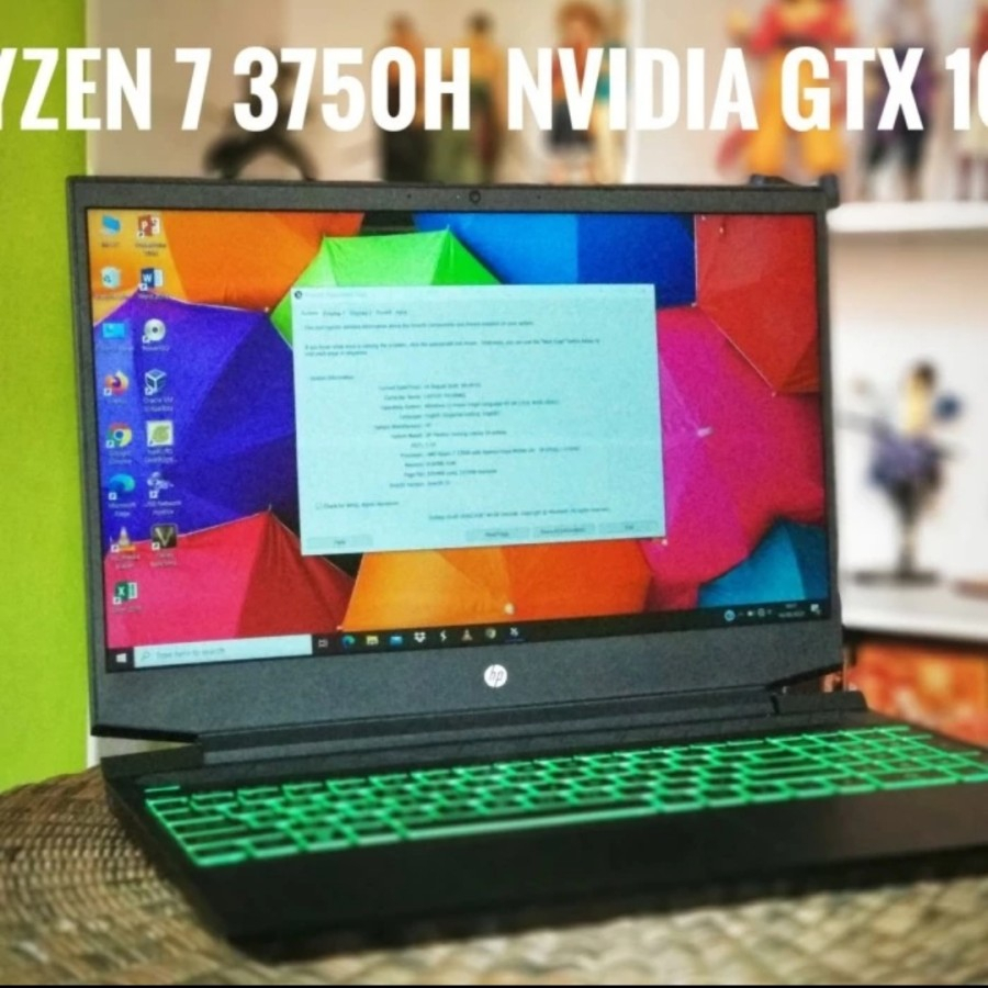 Laptop HP Pavilion Gaming 15 ec0002ax Ryzen 7 GTX 1650