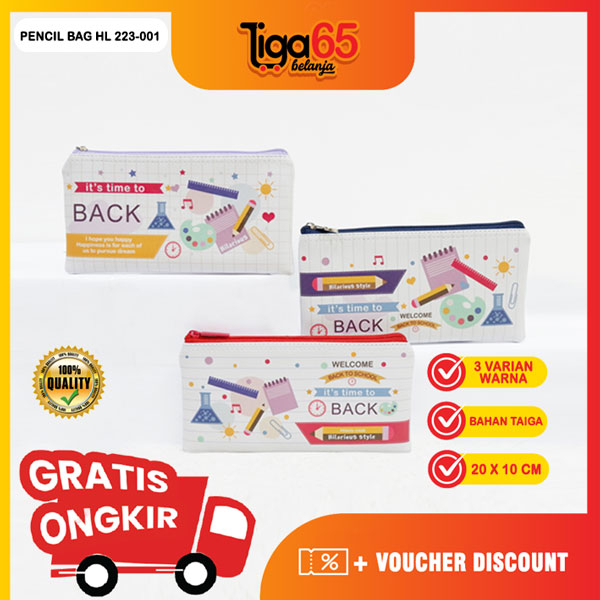 

Tempat Pulpen Pensil / Kotak Pensil / Pencil Bag / Tas Organizer / Pouch / Pencil Bag Hilarious 223-001