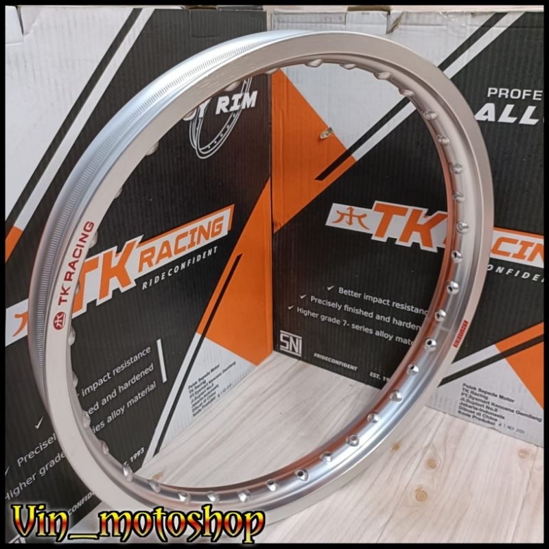 Velg TK Racing Ring 18 Hole 36 Silver 160 185 215 Original TK Racing