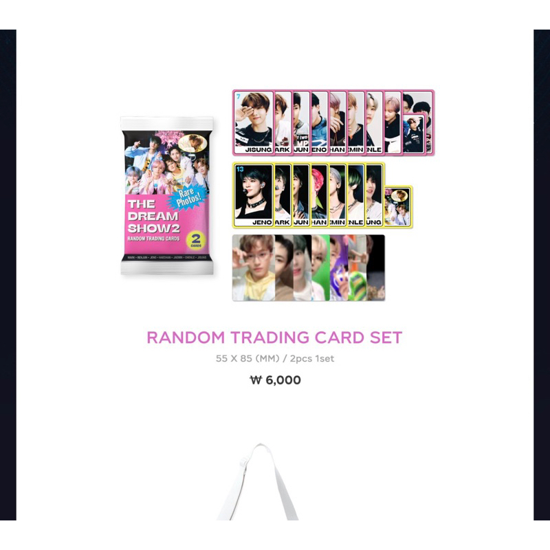 [PO] NCT DREAM ‘THE DREAM SHOW 2’ 2nd MD Trading Card