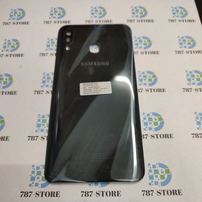 BACKGLASS SAMSUNG A30 A305F ORIGINAL BEKAS