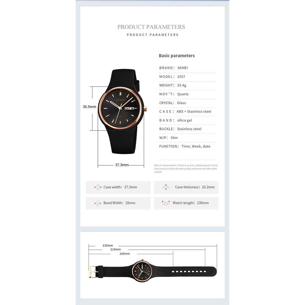 Jam Tangan Analog Wanita Quartz Watch Waterproof 30M Jamtangan Cewek Desain Minimalis Elegan Anti Air