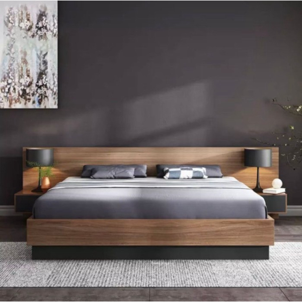 Ranjang Tempat Tidur Minimalis Kayu Jati 180X200 Cm