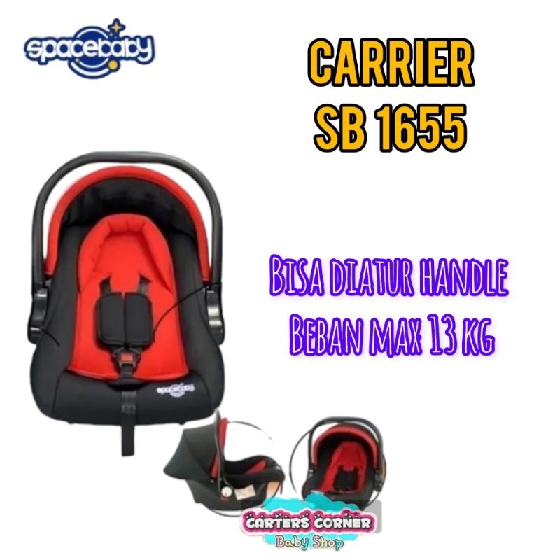 CAR SEAT BAYI SPACE BABY CARRIER 1655 / KURSI DUDUKAN MOBIL SB 1655 / ESTEEM / DRIVER / SB 2115