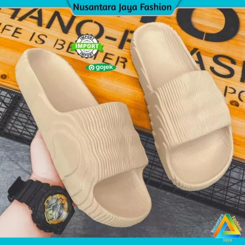 Sandal Pria Laki Laki KEKINIAN Trend Slip On Selop FM540