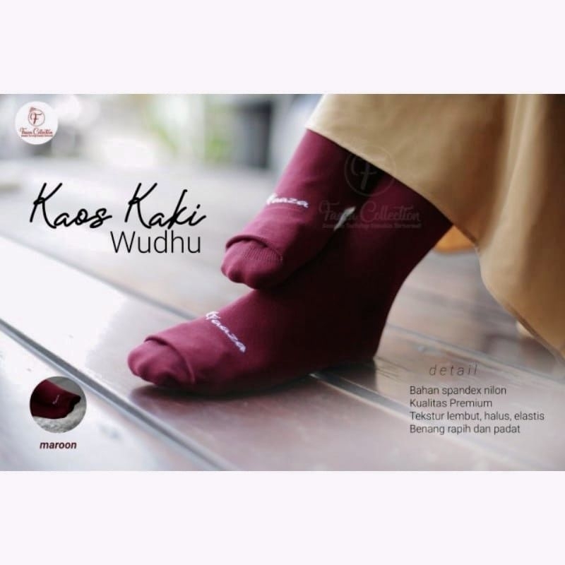 Kaos Kaki Wudhu Spandex Nilon By Faaza  Colection