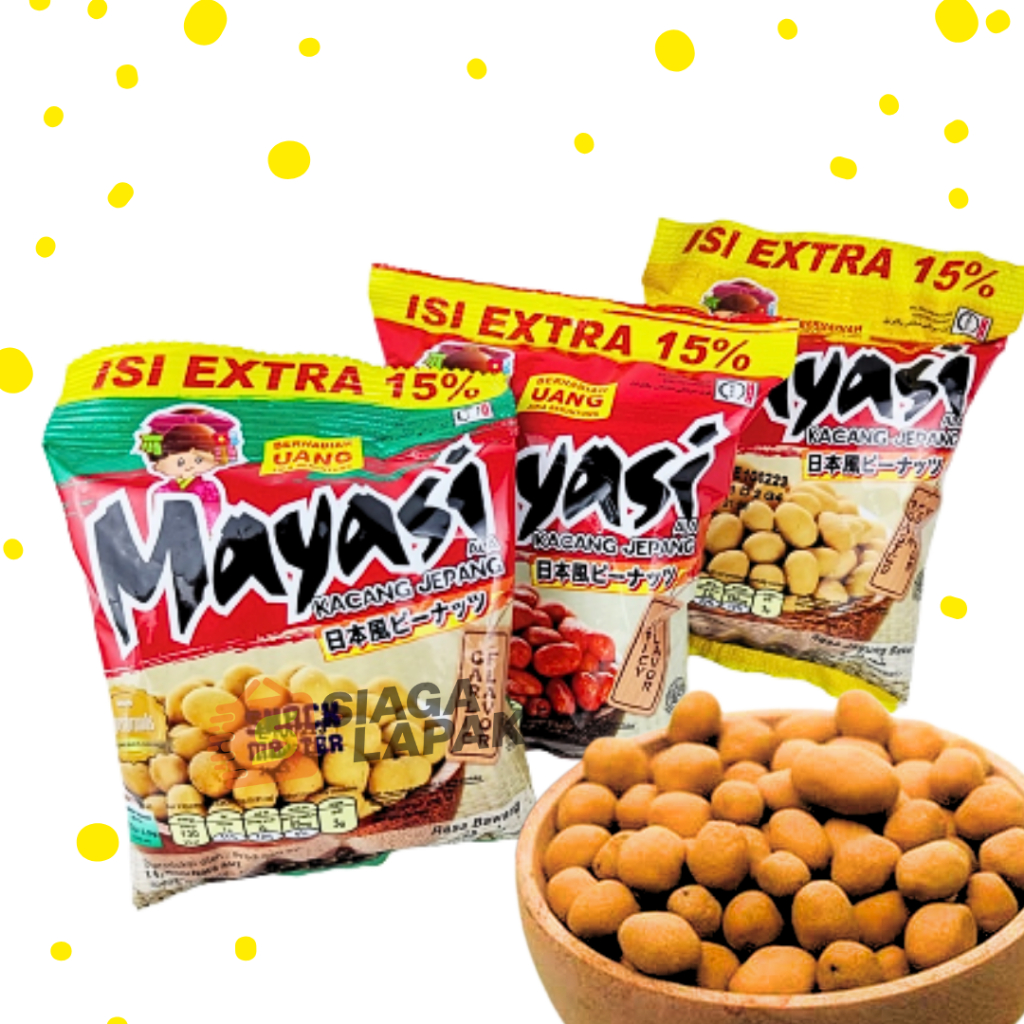 

Kacang Mayasi 23gr Mini All Varian Rasa