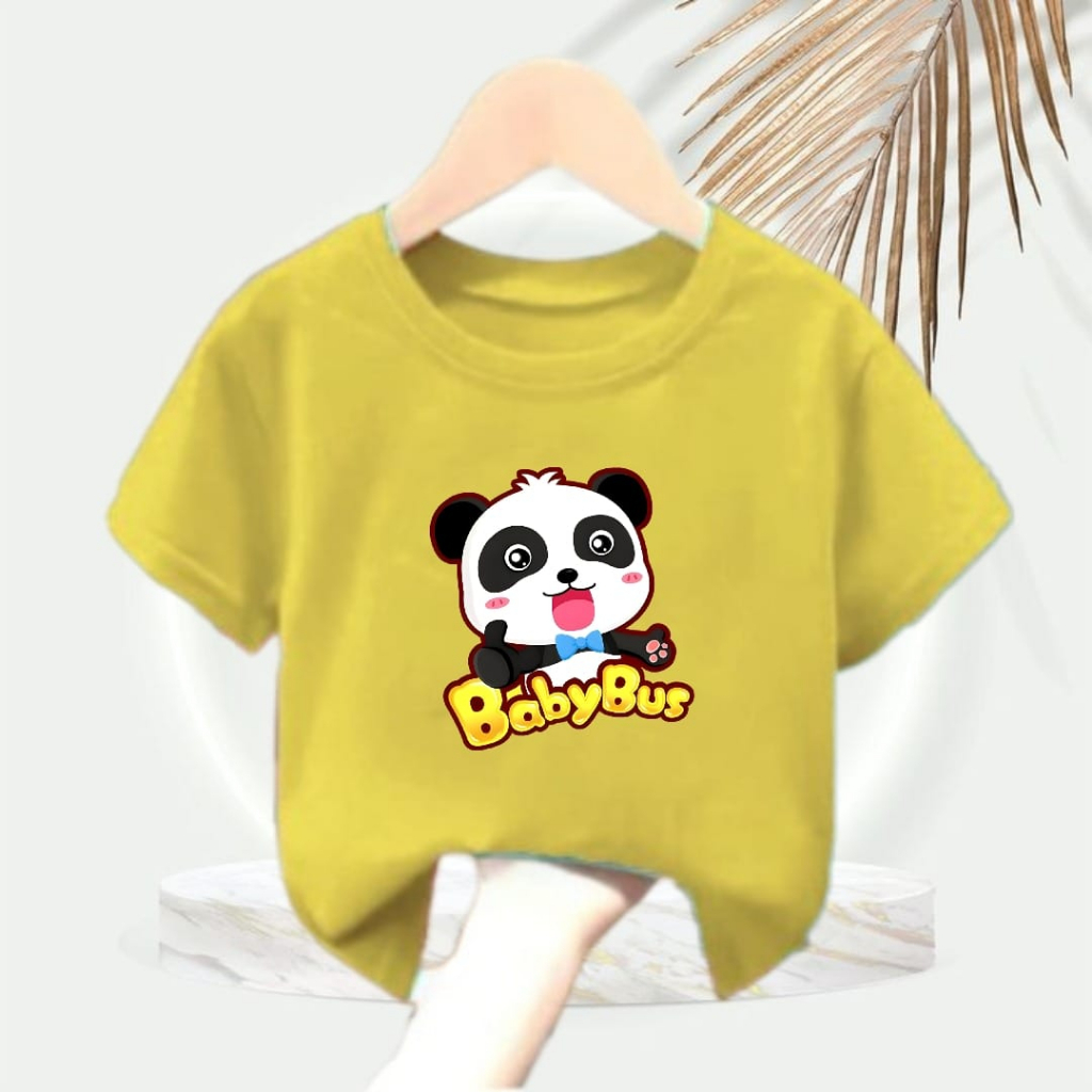 Kaos Anak Panda Vista Terry/ Atasan Oblong anak