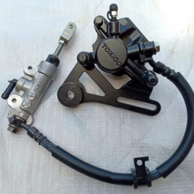 {Bekas} Master rem Kaliper rem Cakram belakang satria FU 150 Fi Ori Tokico Berkualitas