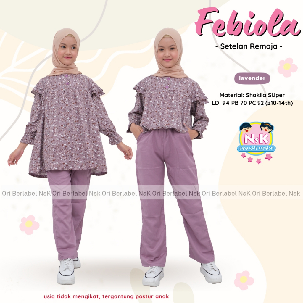 Baju Remaja Perempuan Baju Anak Tanggung Perempuan Setelan Tunik Anak Junior Terbaru