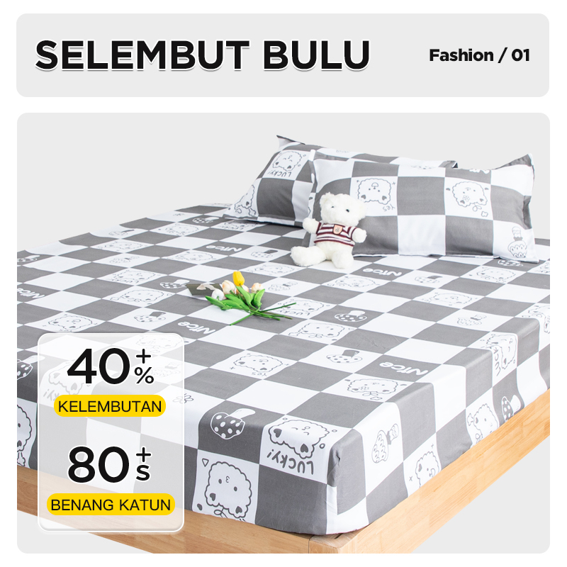 Selimut Bedcover Premium Seprei Lucu Banyak Motif dan Varian -FUTUREHOME8