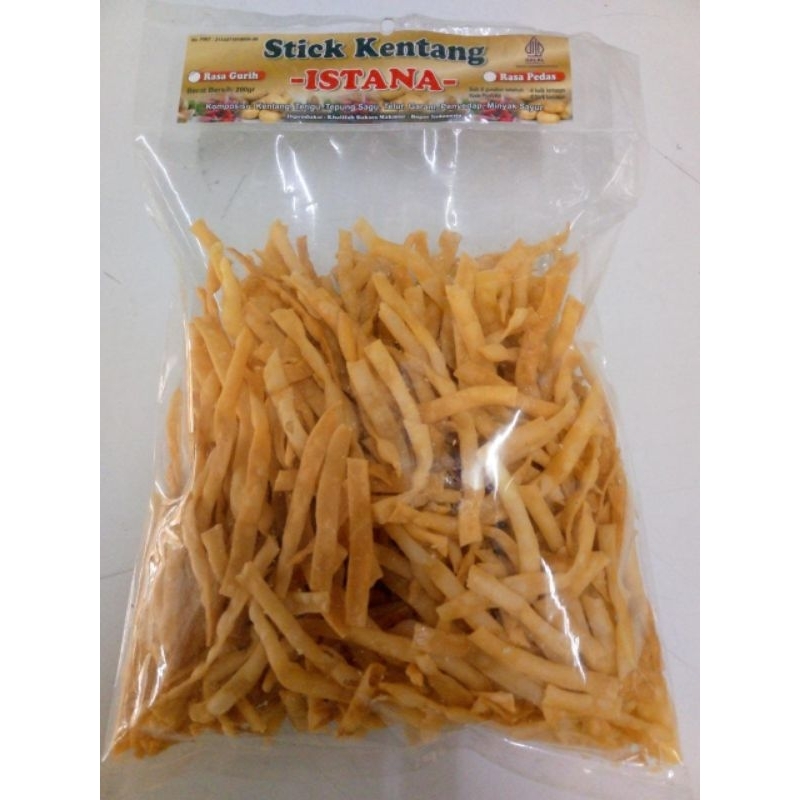 

Stik Kentang Istana Gurih atau Pedas Bogor