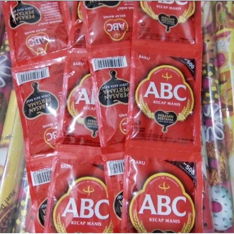 

Kecap Manis Merek ABC Sachet 10 x 15 ML Kemasan 500