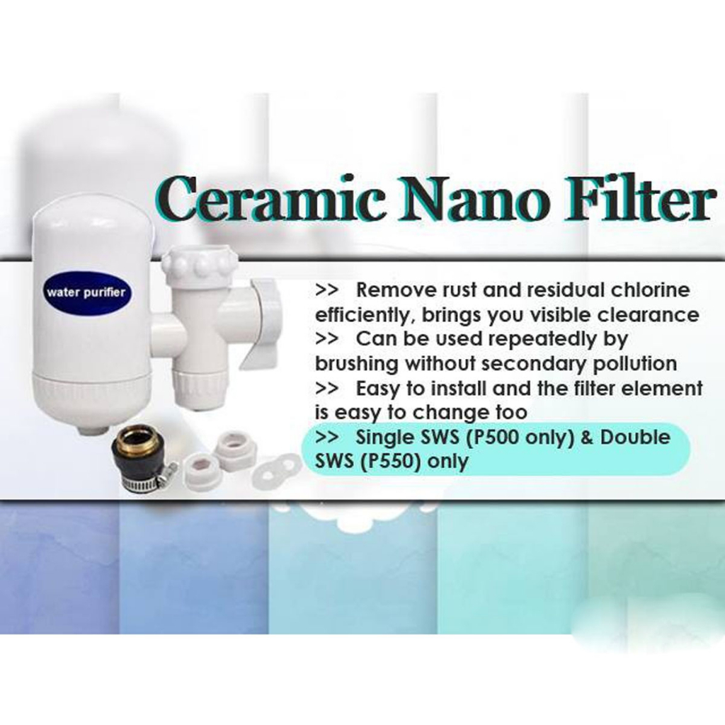 Filter Air Kran Filter Air Sumur Bor Keruh Bau Filter Keran Air - Filter Kran Air Penyaring Air Kran