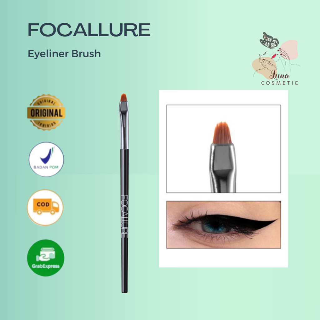 FOCALLURE 1pcs Eyeliner Brush