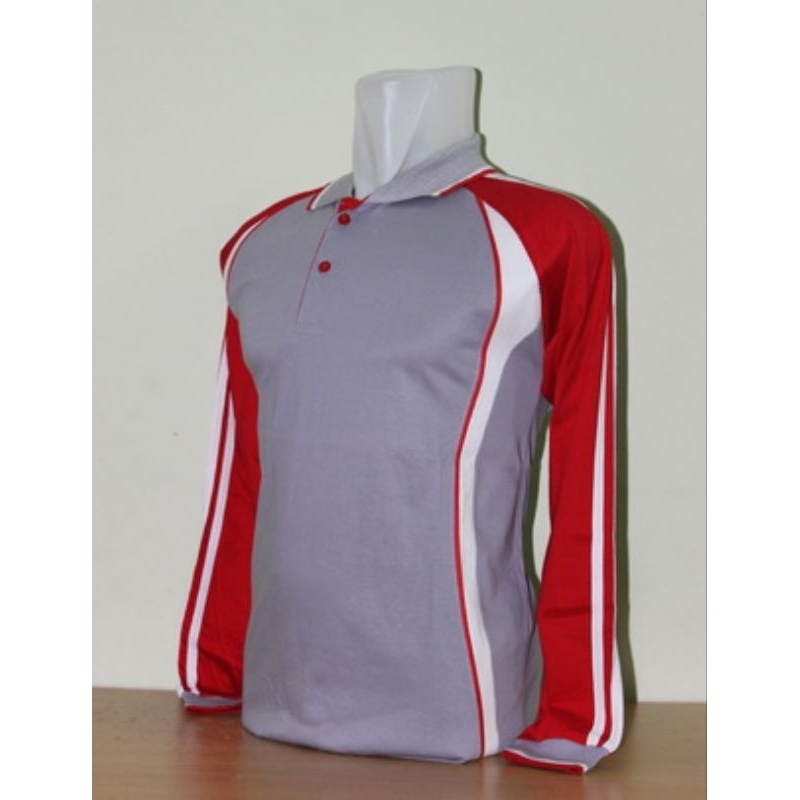 Kaos Seragam Olahraga Lengan Panjang
