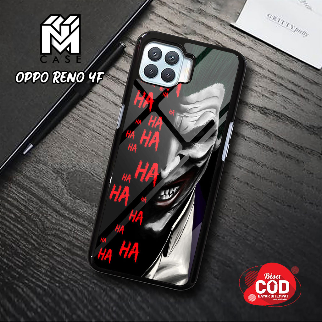 NM Case - Case Oppo Reno 4F Terbaru - 37 - Fashion Case Joker Casing Hp Case Murah Softcase Hardcase