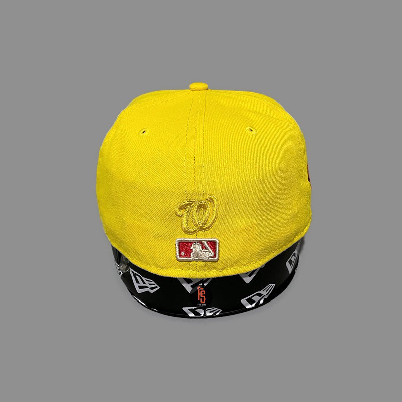 TOPI NEW ERA ORIGINAL 5950 ICYPOP WASHINGTON NATIONALS YELLOW RED